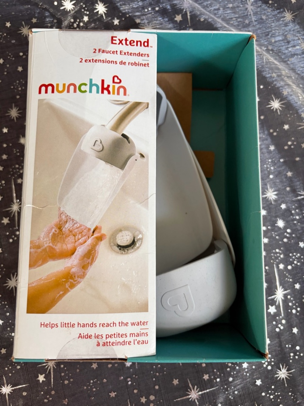 Munchkin Faucet Extender in White
